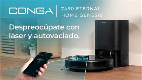 Robot Aspirador Conga Eternal Home Genesis En Barre Aspira