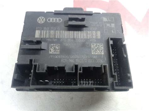 Modulo Electronico AUDI A5 Convertible 8F7 3 0 TDI 12669675 B Parts