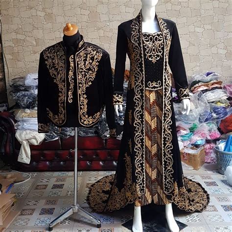 Jual Kebaya Kutu Baru Bludru Cantik Baju Perempuan Dan Laki Laki Baju