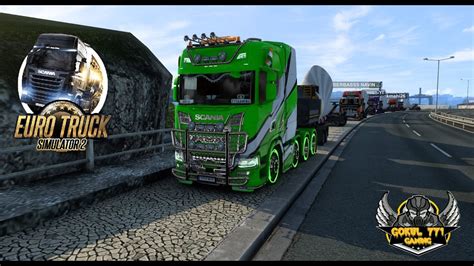 EURO TRUCK SIMULATOR 2 Glowing Truck Tamil Morattu Lorry Driving