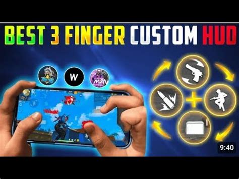 Top Best Custom Hud Free Fire Finger Claw Better Than Pc Player