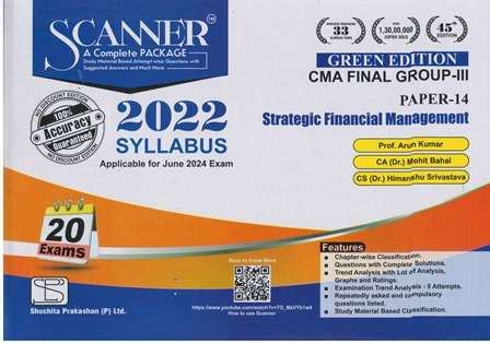 CMA Final Group III Solved Scanner Syllabus 2022 Paper 14