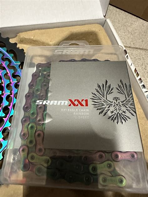 SRAM Verschleisset Eagle XG1299 Rainbow Kassette 10 50z Kette NEU