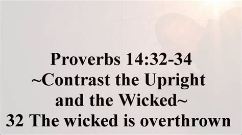 July 3 Proverbs 14 32 34 Proverbs Proverbs 14 Godly Men