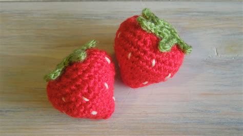 Crochet How To Crochet A Strawberry YouTube