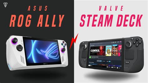 Asus Rog Ally Vs Steam Deck Which Is Best Youtube