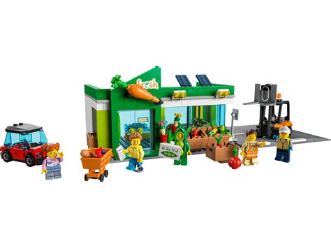 LEGO grocery stores are some of the most diverse models