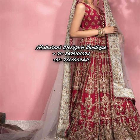 Lehenga Design Party Wear Maharani Designer Boutique