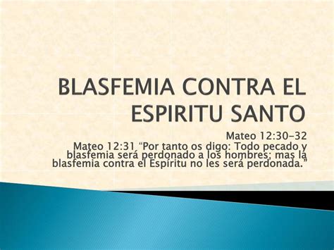 PPT EL ESPÍRITU SANTO PowerPoint Presentation free download ID 3082601