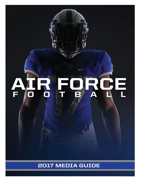 2017 Air Force Football Media Guide By Dave Toller Issuu