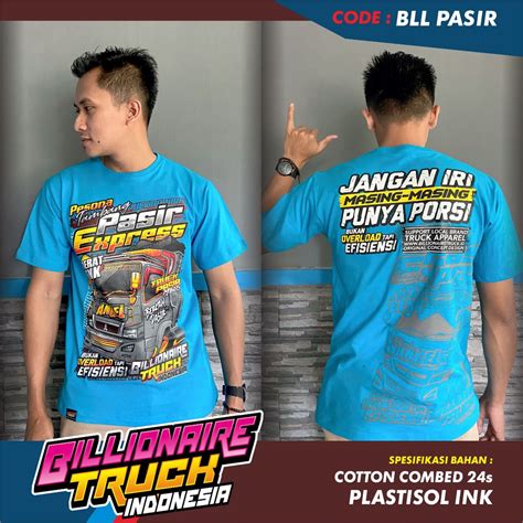 Jual Kaos Truk Pasir Kaos Truck Canter Mania Truck Lovers Shopee