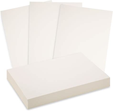 BigOtters 30 Sheets Ivory Cardstock Paper For Craft Heavyweight