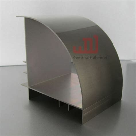 Aluminium Extrusion Window Profile With Electrophoresis Treatment