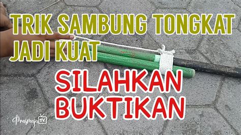 Cara Membuat Ikatan Canggah Dengan Kuat Prasmaja Tv Youtube