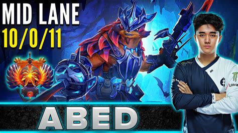 Sr Abed Pangolier Mid Lane Pro Gameplay Patch D Dota Full