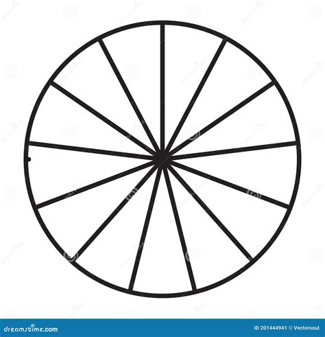 Secciones Del Icono Del Diagrama De Tarta Del Gr Fico Circular Del