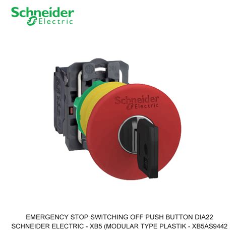 ListrikKita EMERGENCY STOP SWITCHING OFF PUSH BUTTON DIA22