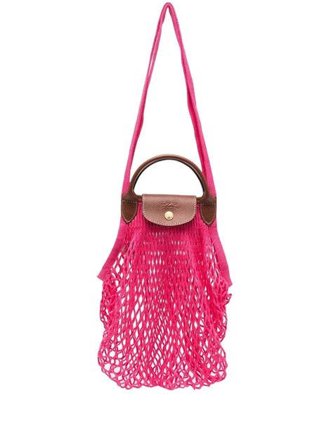 Longchamp Le Pliage Filet Mesh Tote Bag Farfetch