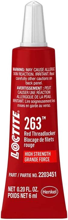 Amazon Loctite Ml Red Threadlocker High Strength Glue