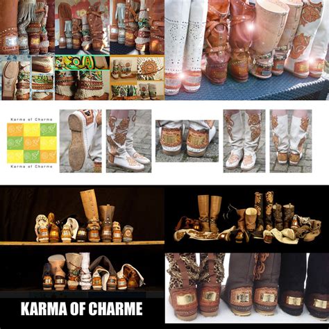 #karmaofcharme My brand! Beautiful handmade boots, made with love and passion!! @karmaofficial ...