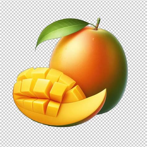 Premium Psd Juicy Mango Delights Png