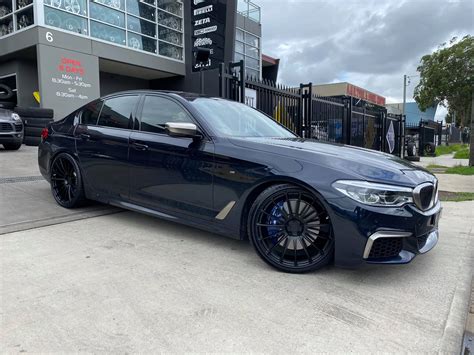 Bmw M I G Blue Bc Forged Rz Wheel Front