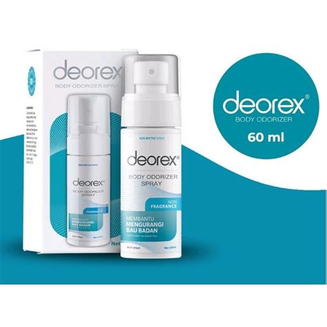 Jual Deorex Body Odorizer Spray Non Fragrance Ml Shopee Indonesia