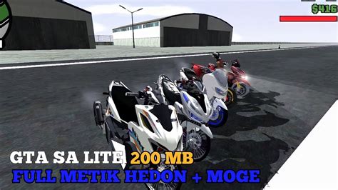 Gta Sa Lite Full Mod Metik Hedon Dan Moge Terbaru Di Android Youtube