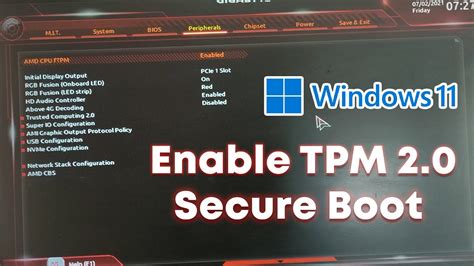 Windows Iso Without Tpm And Secure Boot Win Home Upgrade