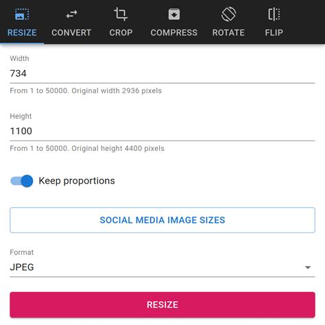 Resize Image Pixels Online Image Resizer To Resize And Scale Image