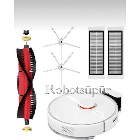 Roborock S S Max Beyaz Robot S P Rge Uyumlu Li Set Fiyat