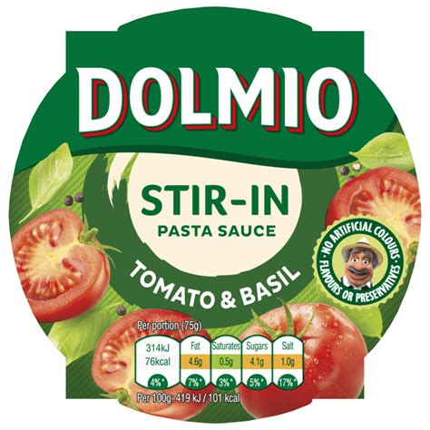 Dolmio Stir In Tomato And Basil Pasta Sauce Dolmio UK