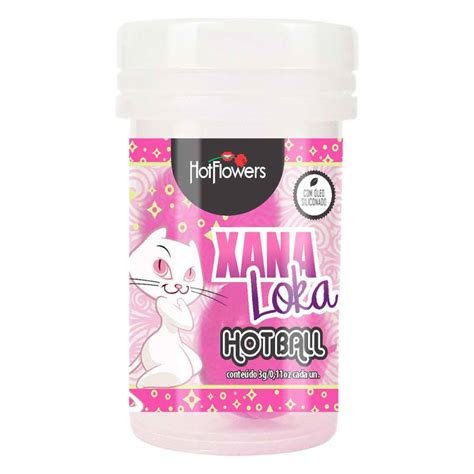 Óleo Térmico Hot HotFlowers Xana Loka Hot Ball Beleza na Web