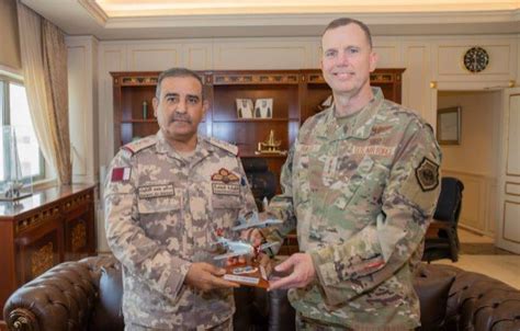 Chief Of Staff Meets With Commander Of Us Air Forces Central Command