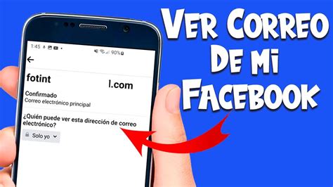 Como Ver Mi CORREO O Numero De Mi FACEBOOK Abierto SI LO OLVIDE