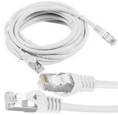 Kabel Sieciowy Lan Ethernet Internetowy Kat Ftp Rj M Skr Tka