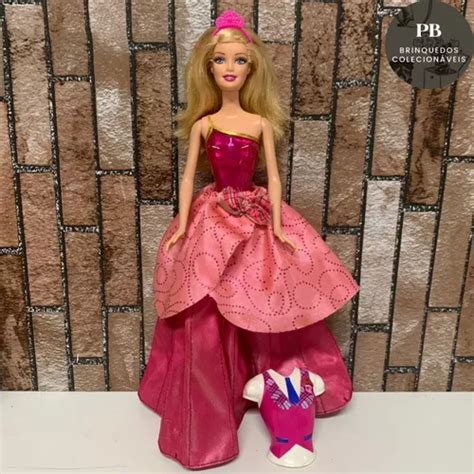 Boneca Barbie Blair Escola De Princesas Mattel Mercadolivre