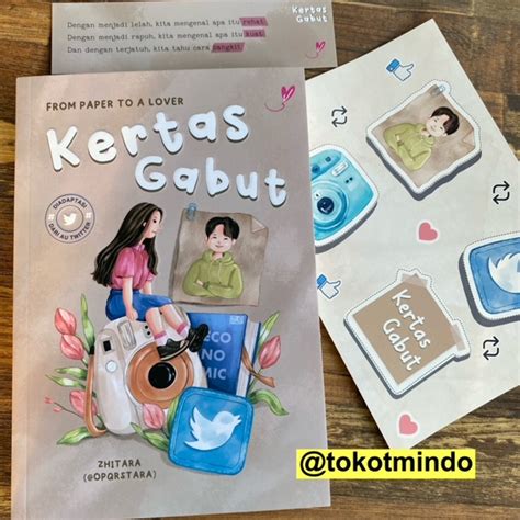 Jual Original Novel Kertas Gabut Zhitara Bonus Penerbit Reneluv