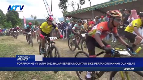 Porprov Ke Vii Jatim Balap Sepeda Mountain Bike Pertandingankan