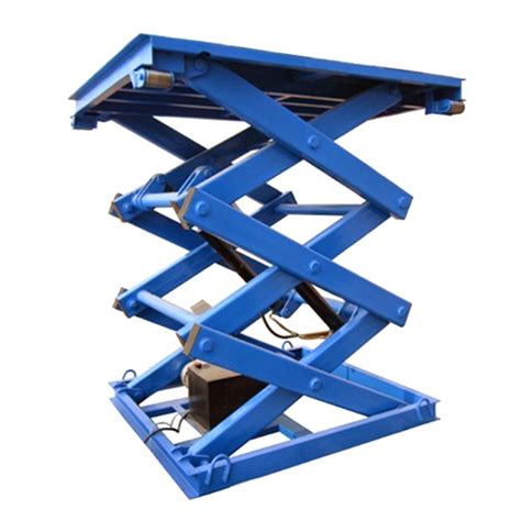 M M Indoor Outdoor Fixed Electric Platform Lift Small Scissor Lift