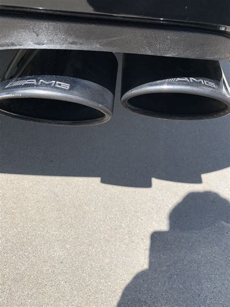 W E Amg Mufflers With Tips Mbworld Org Forums