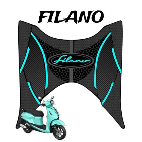 Jual Karpet Motor Yamaha Grand Filano Pijakan Kaki Filano Bahan Karet