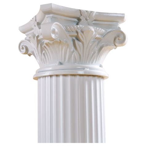 Roman Corinthian Capital For Endura Aluminum Round Fluted Column