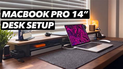 Productivity Desk Tour 2021 With The NEW MacBook Pro 14 YouTube