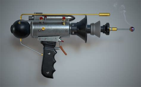 Artstation Steampunk Syfy Gun