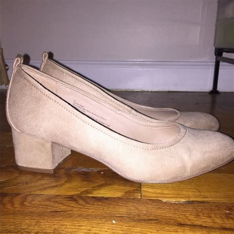 Shoes Nude Block Heels Poshmark