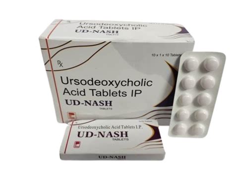 Ursodeoxycholic Acid Tablet IP For Hospital Packaging Type Blister