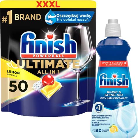 Finish Quantum Ultimate Lemon Kapsu Ki Do Zmywarki Szt