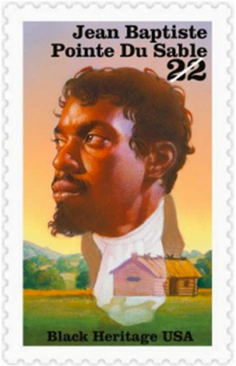 black history heroes jean baptiste point du sable father  chicago