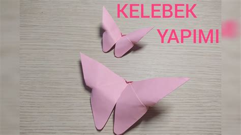 Origami Kelebek Yap M En Kolay Anlat Ml Arkada Lar N Za Hediye